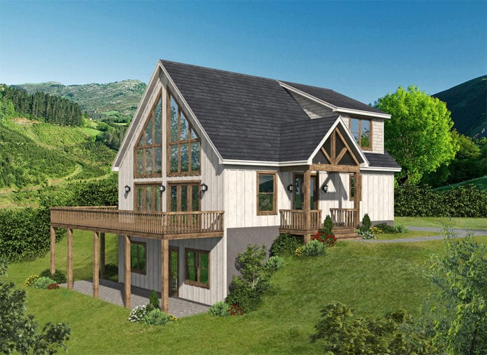 Morning Star - Mountain House Plans
