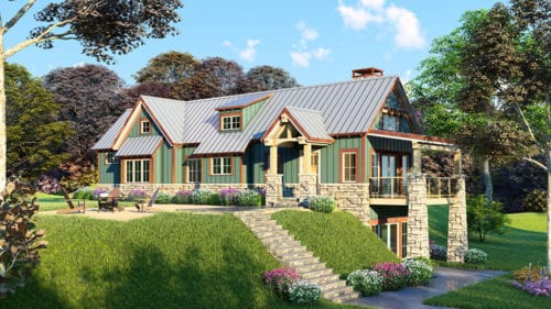 Ious Mountain Style Home With Large